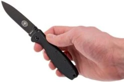 ESEE Knives Zancudo D2 Black, BRKR2B Pocket Knife -Knife Shop EE ZANCUDO B B D2 08 esee knives zancudo ee zancudo b b d2 08