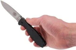 ESEE Knives Zancudo D2 Black-Stonewashed, BRKR2 Pocket Knife -Knife Shop EE ZANCUDO B SW D2 08 esee knives zancudo ee zancudo b sw d2 08