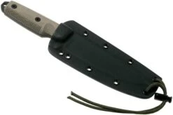 EKA RTG-1 Ready To Go 50020 Black Blade, Canvas Micarta Survival Knife -Knife Shop EK 50020 06 eka