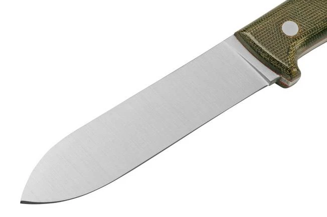 Brisa Kephart 115, Green Micarta, Fixed Knife 3 Brisa Kephart 115, Green Micarta, Fixed Knife - Image 3