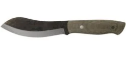 Brisa Nessmuk 125 Green Canvas Micarta 32088 Outdoor Knife