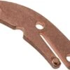 Flytanium Spyderco Delica 4 Backspacer, Copper