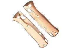 Flytanium Benchmade Mini Bugout Scales, Crossfade Copper