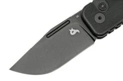 Black Fox NU-BOWIE, Black D2 Blade, Black G10 Pocket Knife -Knife Shop FOBF 758 03 blackfox