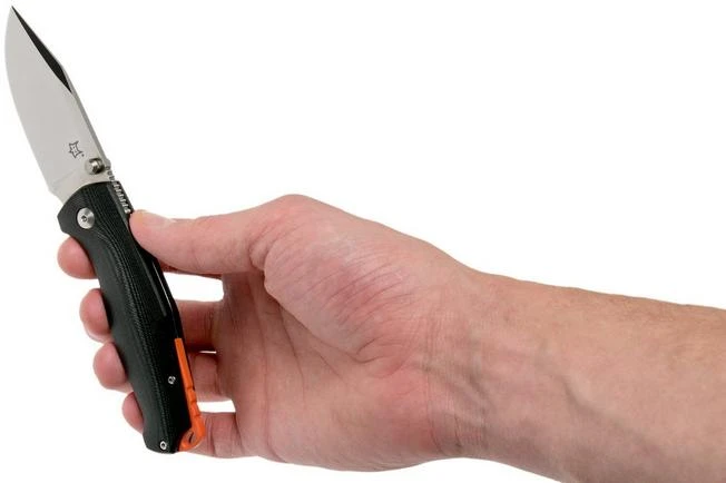 Fox TUR FX-523B, Black Pocket Knife, Jesper Voxnaes Design 8 Fox TUR FX-523B, Black Pocket Knife, Jesper Voxnaes Design - Image 8