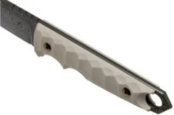 Fox Knives Ryu FX-634DES Elforyn Super Tusk, Herringbone Damascus, Fixed Knife, Black Roc Knives Design 11 Fox Knives Ryu FX-634DES Elforyn Super Tusk, Herringbone Damascus, Fixed Knife, Black Roc Knives Design -Knife Shop FOFX 634DES 05 fox knives