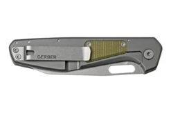 Gerber Slimsada 1064426 Green Micarta Pocket Knife -Knife Shop GE1064426 04 gerber