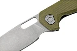 Gerber Slimsada 1064426 Green Micarta Pocket Knife -Knife Shop GE1064426 07 gerber