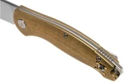 GiantMouse ACE Farley Brass, Satin Pocket Knife, Ansø And Voxnaes Design 13 GiantMouse ACE Farley Brass, Satin Pocket Knife, Ansø And Voxnaes Design -Knife Shop GM FL B 07 giantmouse