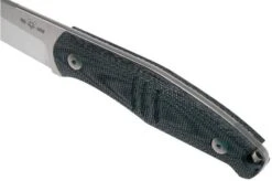 GiantMouse GMF2-DB Double Black Canvas Micarta, Satin, Fixed Knife, Ansø En Voxnaes Design -Knife Shop GMGMF2 DB 05 giantmouse