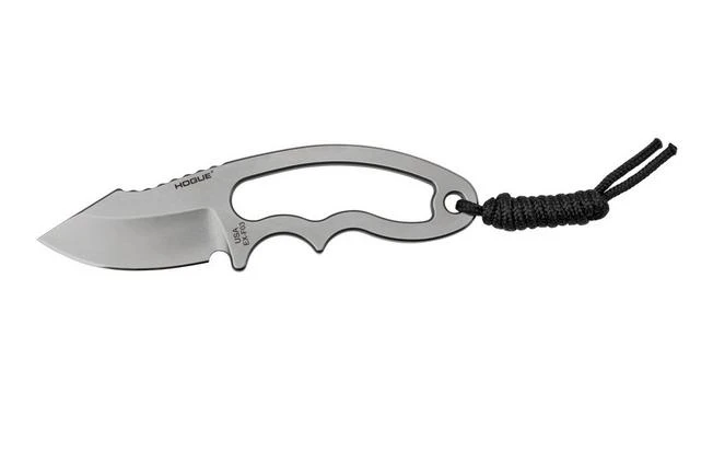 Hogue EX-F03 2.25" Clip Point Tumble Finish Neck Knife 35370 2 Hogue EX-F03 2.25" Clip Point Tumble Finish Neck Knife 35370 - Image 2