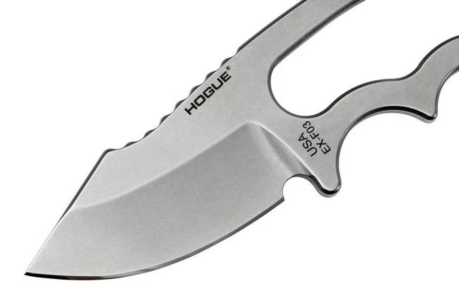 Hogue EX-F03 2.25" Clip Point Tumble Finish Neck Knife 35370 6 Hogue EX-F03 2.25" Clip Point Tumble Finish Neck Knife 35370 - Image 6