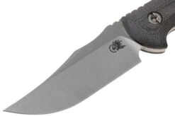 Rick Hinderer The Emmett, CPM 20CV, Black Micarta Hunting Knife -Knife Shop HRK EM BM 03 rick hinderer knives
