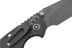 Rick Hinderer XM18 3.0” Slicer Non-Flipper CPM 20CV Black G10 Pocket Knife -Knife Shop HRK XM18 3 SLNFWF BK 05 rickhinderer