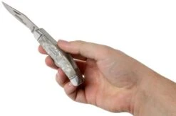 Imperial Sowbelly Cracked Ice IMP25 Slipjoint Pocket Knife -Knife Shop IMP25 05 schrade old timer