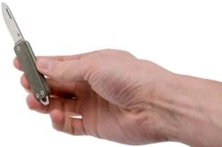 The James Brand Elko, Od Green Micarta + Satin Pocket Knife -Knife Shop JAKELK103127 00 06 the james brand