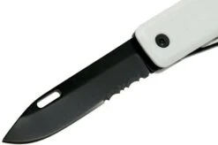 The James Brand Ellis, White G10 + Black Pocket Knife -Knife Shop JAKELLG10W 03 the james brand