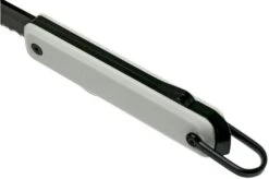 The James Brand Ellis, White G10 + Black Pocket Knife -Knife Shop JAKELLG10W 06 the james brand