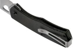 The James Brand Folsom KN102143-00 Black Micarta + Satin Pocket Knife -Knife Shop JAKN112143 00 05 the james brand