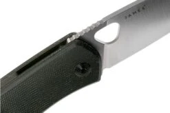 The James Brand Folsom KN102143-00 Black Micarta + Satin Pocket Knife -Knife Shop JAKN112143 00 06 the james brand