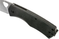 The James Brand Folsom KN102143-00 Black Micarta + Satin Pocket Knife -Knife Shop JAKN112143 00 07 the james brand