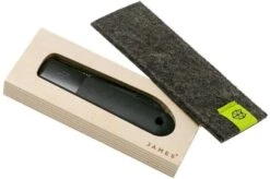 The James Brand The Wayland, Black G10, Black KN115113-00 Pocket Knife -Knife Shop JAKN115113 00 07 the james brand