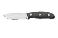 J.E. Made Semi Skinner Black Micarta Hunting Knife