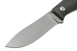 J.E. Made Semi Skinner Black Micarta Hunting Knife 8 J.E. Made Semi Skinner Black Micarta Hunting Knife -Knife Shop JM SS SW BM 03 jemade