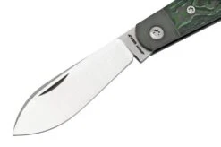 Jack Wolf Low Drag Jack DRAG-01-CJW, Fat Carbon Jungle Wear, Slipjoint Pocket Knife -Knife Shop JW DRAG 01 CJW 03 jackwolf