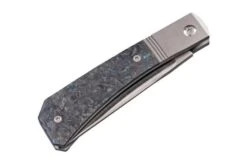 Jack Wolf Pioneer Jack PIONE-01-DM-BL Fat Carbon Dark Matter Blue, Slipjoint Pocket Knife -Knife Shop JW PIONE 01 DM BL 04 jackwolf