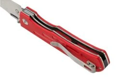 Kansept Reedus T1041A2 Stonewashed, Red G10 Pocket Knife, Dmitry Osarenko Design -Knife Shop KST1041A2 05 kansept