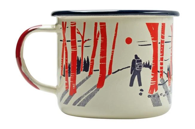 Knivesandtools Enamel Mug E-MG-L-01, Large 10 Cm, Enamel Mug 1 Knivesandtools Enamel Mug E-MG-L-01, Large 10 Cm, Enamel Mug