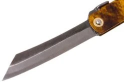 Higonokami Pocket Knife 7,4 Cm SPE2, SK-carbon Steel, Tortoise Shell -Knife Shop KT HIGO SPE2 03 higonokami kt higo spe2 03