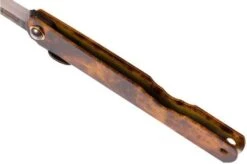 Higonokami Pocket Knife 7,4 Cm SPE2, SK-carbon Steel, Tortoise Shell -Knife Shop KT HIGO SPE2 04 higonokami kt higo spe2 04