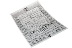 KNAFS Knife Chart: A Modern Guide To Knives Poster, Rolled