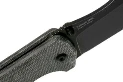 Kizer Pelican Mini Micarta V4548N1 Pocket Knife, Jonathan Renaudin Design -Knife Shop KZV4548N1 06 kizer