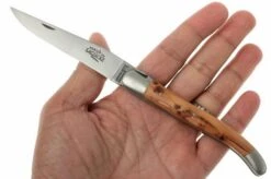 Forge De Laguiole 1211INGE Pocket Knife, Juniperwood -Knife Shop LA1211INGE 05 forge de laguiole la1211inge d5