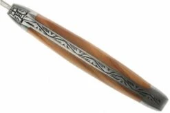 Forge De Laguiole 1211INOL Pocket Knife, Olivewood -Knife Shop LA1211INOL 04 forge de laguiole la1211inol d4
