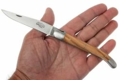 Forge De Laguiole 1211INOL Pocket Knife, Olivewood -Knife Shop LA1211INOL 05 forge de laguiole la1211inol d5