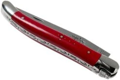 Forge De Laguiole 1211INTCROUB 11cm, Red Micarta, Laguiole Knife -Knife Shop LA1211INTCROUB 04 forge de laguiole