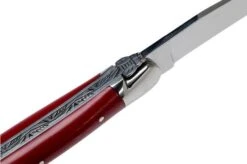 Forge De Laguiole 1211INTCROUB 11cm, Red Micarta, Laguiole Knife -Knife Shop LA1211INTCROUB 06 forge de laguiole