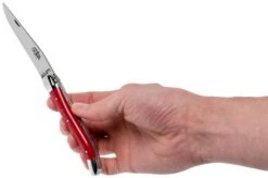 Forge De Laguiole 1211INTCROUB 11cm, Red Micarta, Laguiole Knife -Knife Shop LA1211INTCROUB 08 forge de laguiole