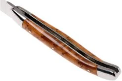 Forge De Laguiole 1211INTHBRI, Burl -Knife Shop LA1211INTHBRI 05 forge de laguiole la1211inthbri 05