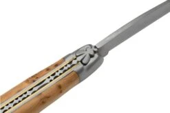 Forge De Laguiole Boraldes Edition 1212EINGE Satin Bolsters Juniper Wood, Pocket Knife -Knife Shop LA1212EINGE BOR 05 forgedelaguiole