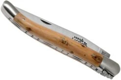 Forge De Laguiole 12 Cm 1212EINGE Juniper Wood Laguiole Knife -Knife Shop LA1212EINGE 04 forge de laguiole