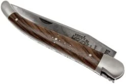 Forge De Laguiole 12cm Walnut, Brut De Forge 1212FINNOSATBDF -Knife Shop LA1212FINNOSATBDF 03 forge de laguiole la1212finnosatbdf 03