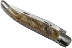 Forge De Laguiole 12 Cm 1212INBESAT Ram's Horn Laguiole Knife -Knife Shop LA1212INBESAT 04 forge de laguiole