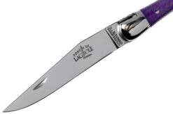 Forge De Laguiole 129INTCVIOBRI 9cm, Violet Micarta, Laguiole Knife -Knife Shop LA129INTCVIOBRI 03 forge de laguiole