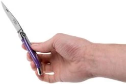 Forge De Laguiole 129INTCVIOBRI 9cm, Violet Micarta, Laguiole Knife -Knife Shop LA129INTCVIOBRI 08 forge de laguiole