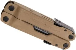 Leatherman Rebar Coyote Multitool, Nylon Pouch -Knife Shop LE4200 COY 04 leatherman rebar le4200 coy 04